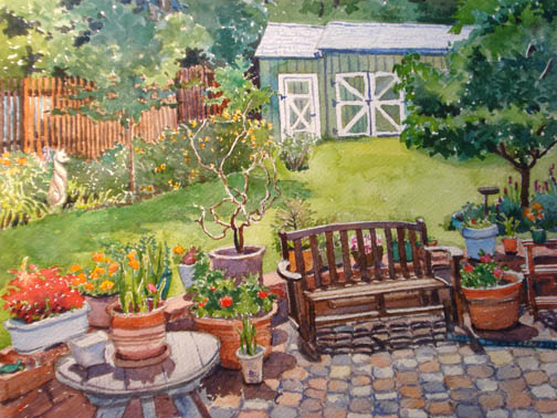 Backyard commission